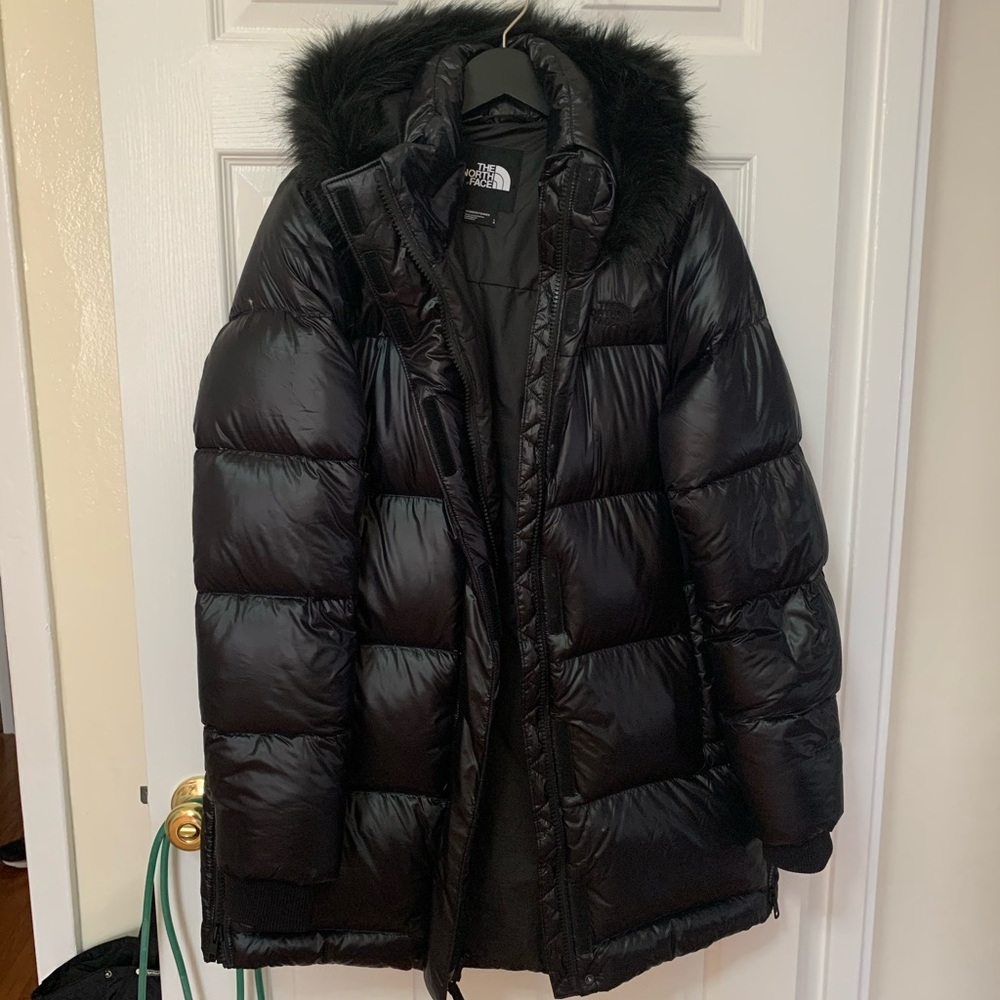 North Face down coat